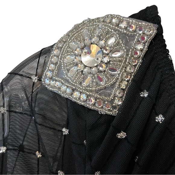 Revolution Dance Girl’s Flapper Dress STYLE #RC17029 COLOR: Black Large Child - Picture 8 of 16